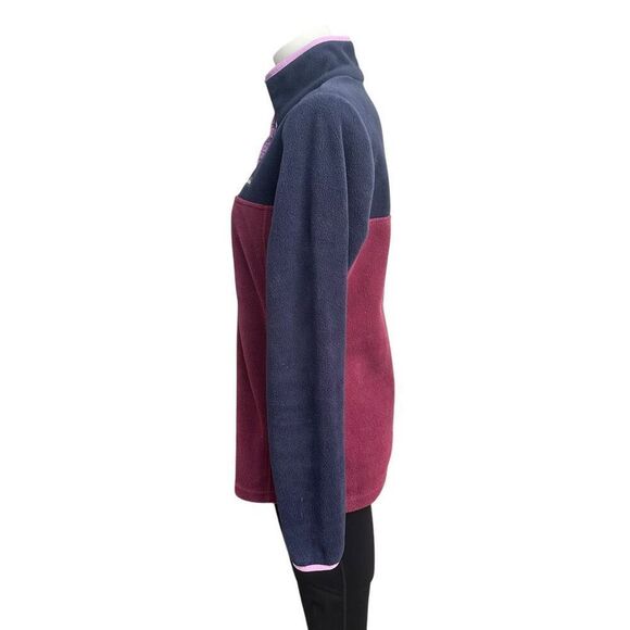 Columbia Benton‎ Springs Half Snap Pullover Marrionberry Dark Nocturnal Small - Picture 3 of 7